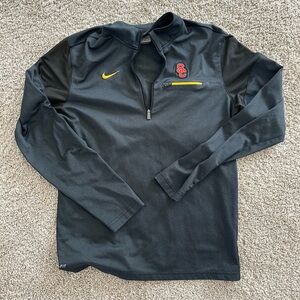 Nike Dri-Fit USC Men’s Quarter-Zip Pullover